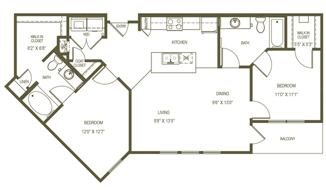 Unit 404 412 floor plan
